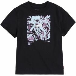 Levi's tricou de bumbac pentru copii culoarea negru, cu imprimeu PPYX-TSK04B_99X