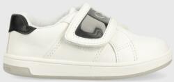 Calvin Klein Jeans sneakers pentru copii culoarea alb PPYX-OBK0LO_00X