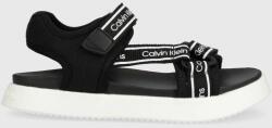 Calvin Klein Jeans sandale copii culoarea negru PPYX-OBB07I_99X