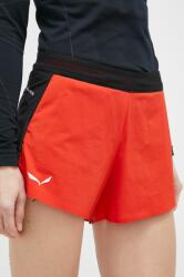 Salewa pantaloni scurți outdoor Pedroc 2 DST culoarea rosu, modelator, medium waist PPYX-SZD0HC_33X