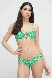 Protest costum de baie culoarea verde, cupa usor rigidizata PPYX-BID1S7_76X