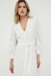 IVY & OAK rochie culoarea alb, maxi, evazati PPYX-SUD2MS_00X