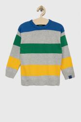 Benetton pulover copii culoarea gri, light PPYX-SWK006_09X
