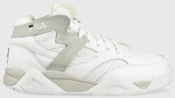 Fila sneakers din piele M-SQUAD culoarea alb PPYX-OBM0YP_00X