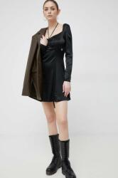 Calvin Klein rochie culoarea negru, mini, mulata PPYX-SUD09Y_99X
