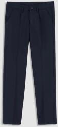 Coccodrillo pantaloni copii culoarea albastru marin, neted PPYX-SPB06M_59X