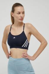 adidas Performance sutien sport Aeroreact HC7863 culoarea albastru marin PPYY-BID0T2_59X