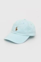 Ralph Lauren șapcă culoarea turcoaz, cu imprimeu 710834737 PPYX-CAM04I_56X