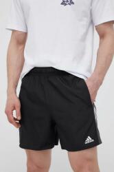 adidas Performance pantaloni scurti barbati, culoarea negru PPYX-SZM0F8_99X