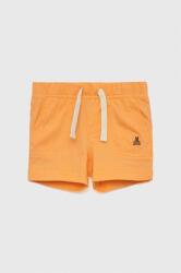 Gap pantaloni scurți din bumbac pentru copii culoarea portocaliu, neted PPYX-SZK01D_22X