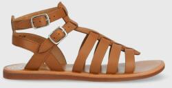 Pom D'api sandale din piele pentru copii culoarea maro PPYX-OBG190_82X