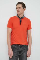 Tommy Hilfiger tricou barbati, culoarea portocaliu, modelator 9BYY-TSM05L_23X