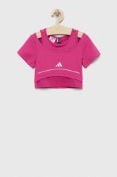Adidas tricou copii G HIIT culoarea violet PPYX-TSG014_40X
