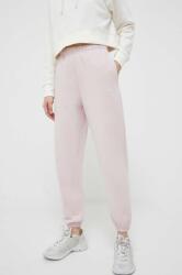 New Balance pantaloni de trening din bumbac culoarea roz, uni WP31503SOI-SOI PPYX-SPD0Y0_03X