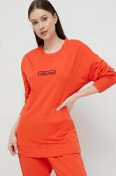 Calvin Klein bluză lounge culoarea portocaliu, cu imprimeu PPYX-BLD10J_23X