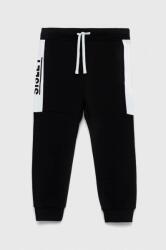 Sisley pantaloni de trening pentru copii culoarea negru, modelator PPYX-SPB03P_99X