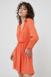 XT Studio rochie culoarea portocaliu, mini, evazati MPYX-SUD05H_22X
