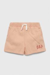 Gap pantaloni scurti copii culoarea portocaliu, cu imprimeu, talie reglabila PPYX-TSG0DM_24X