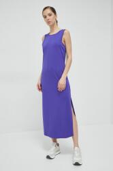4F rochie culoarea violet, maxi, drept PPYX-SUD2FW_45X