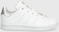 adidas Originals sneakers pentru copii STAN SMITH C culoarea alb PPYX-OBK08R_00X