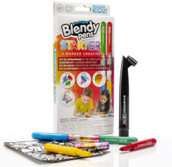 Flair Toys Blendy Pens kezdő szett 4 db filctollal és kiegészítőkkel (CHK1001) - jatekshop