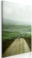 Artgeist Vászonkép - Road Across the Plains (1 Part) Vertical 60x90