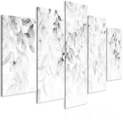 Artgeist Vászonkép - Waterfall of Roses (5 Parts) Wide - Third Variant 100x50
