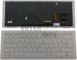 Sony Vaio multi-flip series 15A SVF15N SVF15N1C5E háttérvilágítással (backlit) ezüst magyar (HU) laptop/notebook billentyűzet