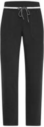 James & Nicholson Pantaloni trening pentru dame cu dungi contrastante JN779 - Neagră / albă | S (1-JN779-1767575)