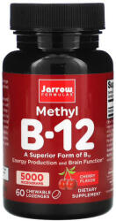 Jarrow Methyl B-12 (Methylcobalamin), 5000 mcg, Jarrow Formulas, 60 drajeuri