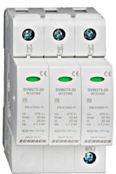 Schrack Túlfeszültség levezető készlet 3+0 TN-C T2(C) Schrack IS121330 (IS121330)
