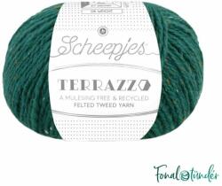 Scheepjes Terrazzo 760 Giungla - sötétzöld gyapjú fonal