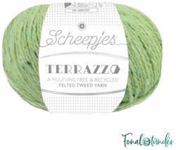Scheepjes Terrazzo 758 Asparago - spárga zöld gyapjú fonal