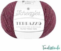 Scheepjes Terrazzo 720 Sangria - piros gyapjú fonal