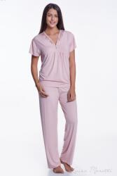Luisa Moretti ZOE női pizsama bambuszból XL Rózsaszín / Pink