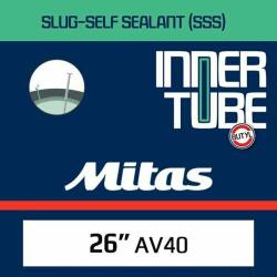 Mitas Tömlő 26×1, 75/2, 45 (47/62-559) AV40mm Mitas SLUG