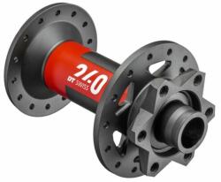 DT Swiss Agy DT Swiss 240 EXP első disc 6 csavaros 100x15mm 28h fekete