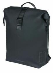 Basil egyoldalas táska és hátizsák SoHo Backpack Nordlicht, világítással, Hook ON, fekete - dynamic-sport