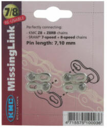 KMC Lánc KMC MISSINGLINK patentszem 3/32" 8 speed CL571R