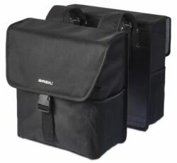 Basil dupla táska Go Double Bag, Universal Bridge system, solid fekete - dynamic-sport