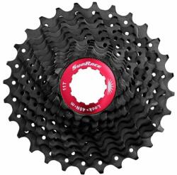 Sunrace CSRX1 11 sebességes fogaskeréksor [fekete-piros, 11-32]