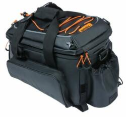 Basil csomagtartó táska Miles Tarpaulin Trunkbag XL Pro, Universal Bridge system, fekete narancs - dynamic-sport