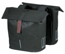 Basil dupla táska City Double Bag, Universal Bridge system, fekete