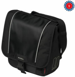 Basil egyoldalas táska Sport Design Commuter Bag, Hook ON, fekete - dynamic-sport