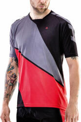 Merida Freeride Triangle férfi rövid ujjú mez, piros/fekete szín, XL méret