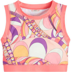 GUESS Многоцветно спортно бюстие за момиче в прасковено Guess