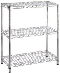Bizzotto Raft 3 polite din crom 75 cm x 35 cm x 92 h (0721082) Raft