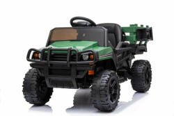 Amr Toys Shop Masinuta electrica pentru copii Jeep Transporter verde (c4k0926 groen)