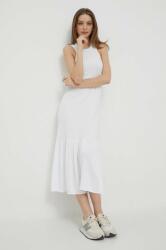 DEHA ruha fehér, midi, egyenes - fehér XL