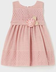 Mayoral gyerek ruha rózsaszín, mini, harang alakú - rózsaszín 68
